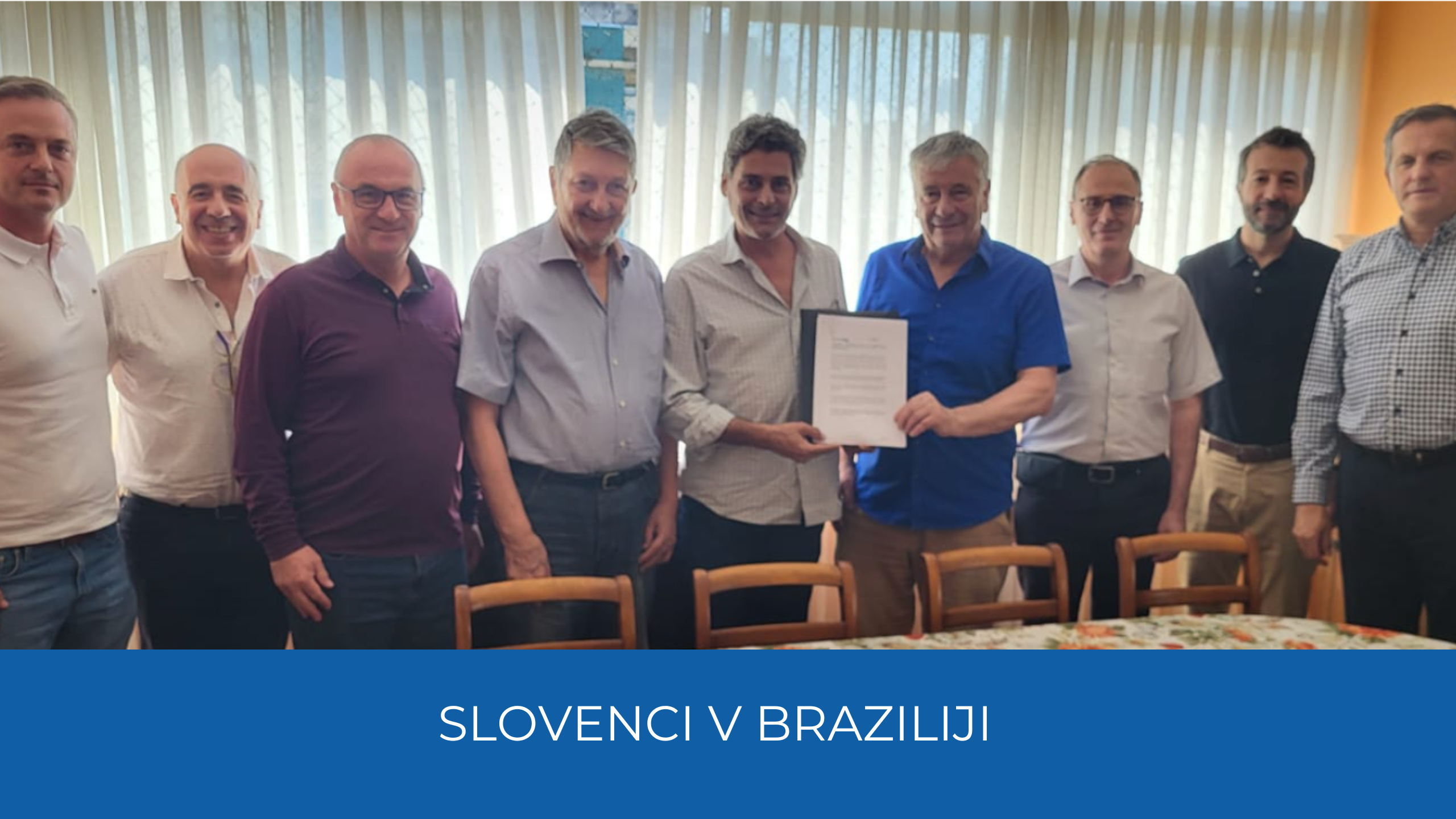 Predstavniki slovenskih poslovnih organizacij v Braziliji