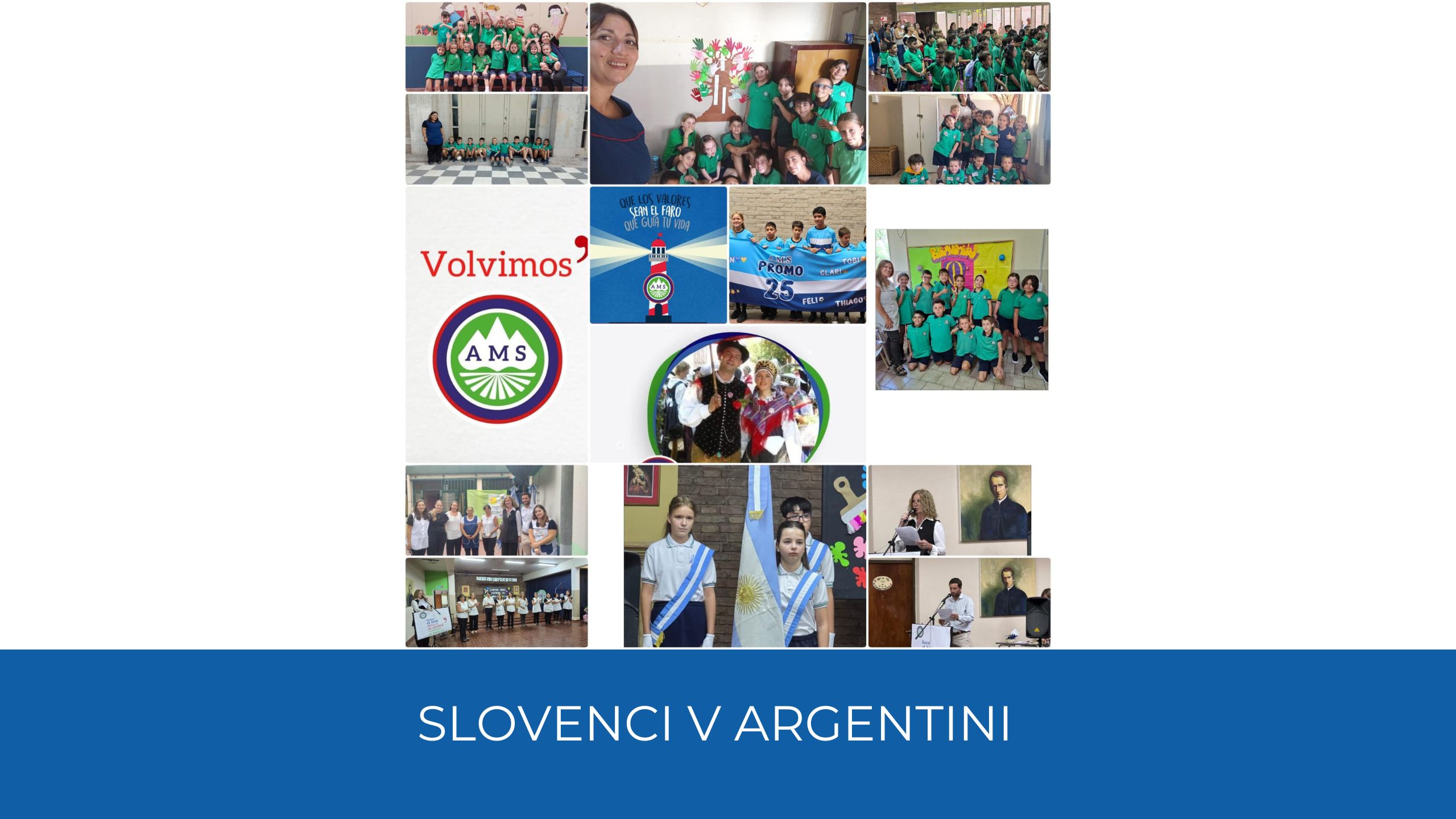 Povzetek slik raznih šolskih skupin v prvem dnevu pouka