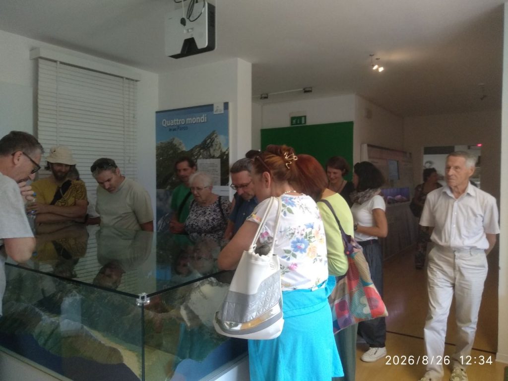 Slovenija_Rezija Voden ogled centra za obiskovalce Naravnega Parka Julijsko predgorje kjer smo spoznali delovanja Čezmejnega biosfernega